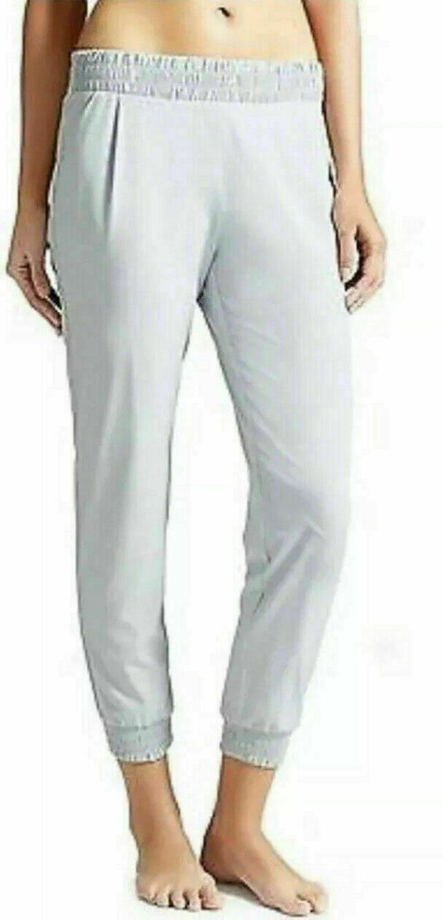 Athleta Aliso Soft Featherweight Joggers Pants 2 Gray Mid Rise Pull On